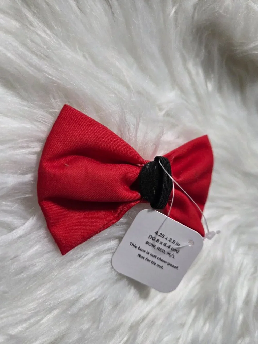 Frisco Red Dog Collar Bow